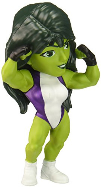 Jada Toys Metals Marvel 4" Classic Figure - She Hulk (M356) Toy Figure Jada Toys Metals Marvel 4" Classic Figure - She Hulk (M356) Toy Figure