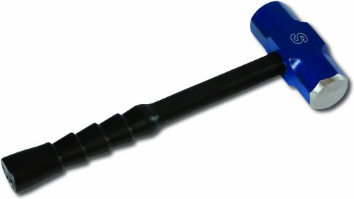 Nupla BDS-2-14 ESG Soft Steel Double Face Safety Sledge Hammer with Ergo Power Handle and SG Grip, 14" Handle Length