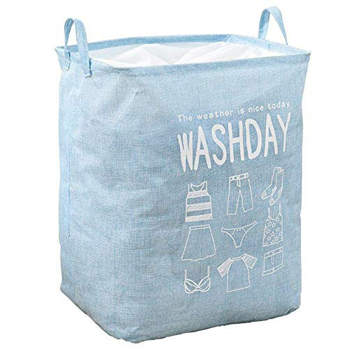 Collapsible Clothes Laundry Hamper Foldable Clothes Bag Folding Washing Bin Large Size Storage Folding Basket with Soft Handle Dirty Clothes Handy Ham