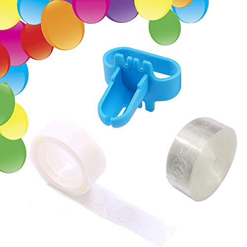 KALOR Balloon Arch Kit and Balloon Garland Kit,16Ft Balloon Tape Strip, 1 Pcs Tying Tool and 100 Dot Glue for Birthday Wedding Party DIY