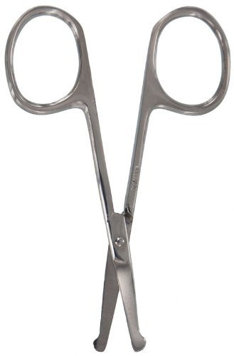SE SP35E 3.5" Straight Stainless Steel Baby Nose Scissors
