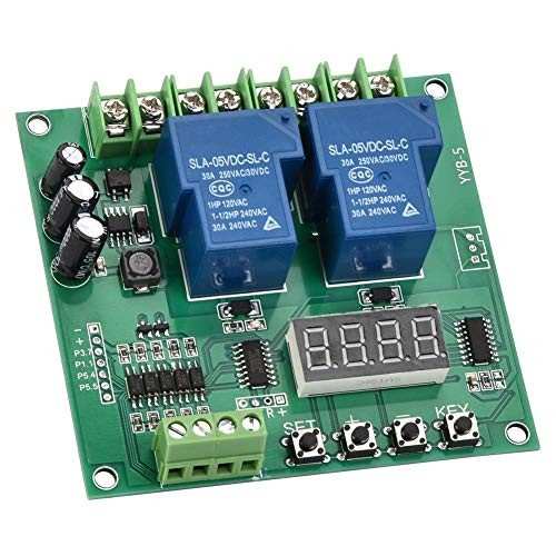 Hilitand YYB-5 12v 24v Forward/Reverse Motor Control Board Two Relay Timing Cycle Module