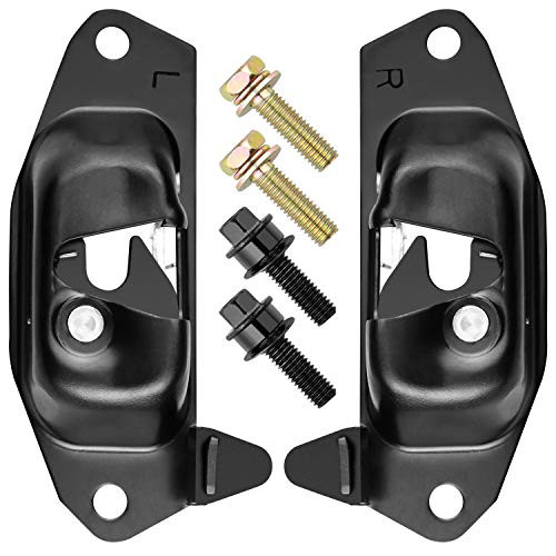 Tailgate Latch Lever, Rear Gate Lock Latch for 99-06 Chevy Silverado GMC Sierra, 02-06 Cadillac Escalade Chevy Avalanche, Replace # 15921948 15921949,