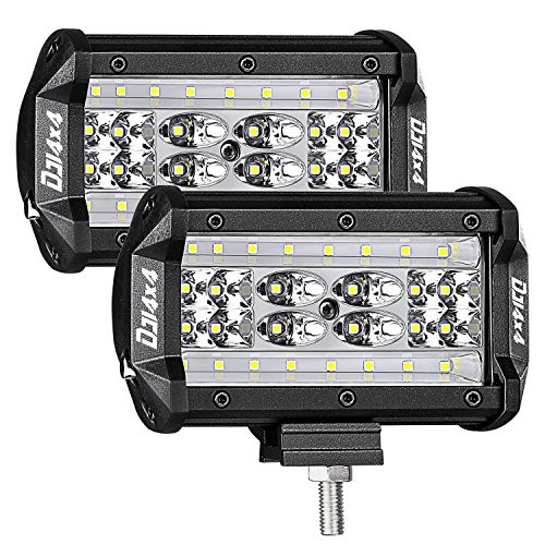 DJI 4X4 LED Pods, 2Pcs 5'' 168W Quad Row LED Light Bar OSRAM Spot Flood Combo Beam Off Road LED Cubes Work Light Driving Fog Lamps for Trucks ATV UTV DJI 4X4 LED Pods, 2Pcs 5'' 168W Quad Row LED Light Bar OSRAM Spot Flood Combo Beam Off Road LED Cubes Work Light Driving Fog Lamps for Trucks ATV UTV