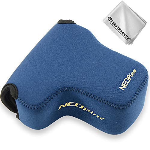 First2savvv Neoprene Camera Case Bag for Sony A6400 A6500 A6600 A6300 A6100 A6000 with 18-135mm Lens QSL-A6400-C03 First2savvv Neoprene Camera Case Bag for Sony A6400 A6500 A6600 A6300 A6100 A6000 with 18-135mm Lens QSL-A6400-C03