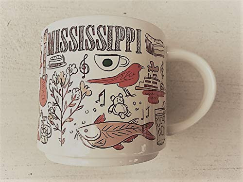 Starbucks MISSISSIPPI BEEN THERE SERIES ACROSS THE GLOBE COLLECTION Ceramic Coffee Mug
