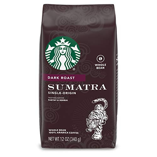 Starbucks Sumatra Dark Roast Whole Bean Coffee, 12-Ounce Bag Starbucks Sumatra Dark Roast Whole Bean Coffee, 12-Ounce Bag