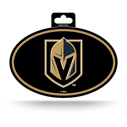 NHL Rico Industries Color Team Logo Oval Sticker, Vegas Golden Knights NHL Rico Industries Color Team Logo Oval Sticker, Vegas Golden Knights