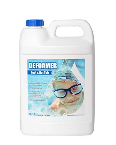 Bluewater Chemgroup Pool & Hot Tub Defoamer, 1 Gallon, Quickly Eliminate Foam in Pool or hot tubs.