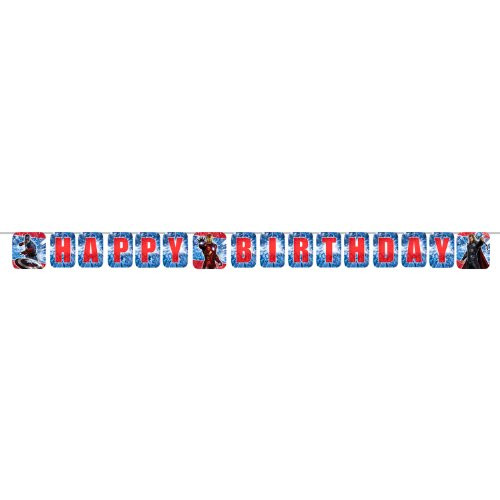 Avengers Party Decorations - Avengers Birthday Banner - Marvel Super Hero Decorations