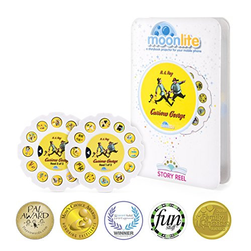 Moonlite  Curious George Reel for Moonlite Story Projector