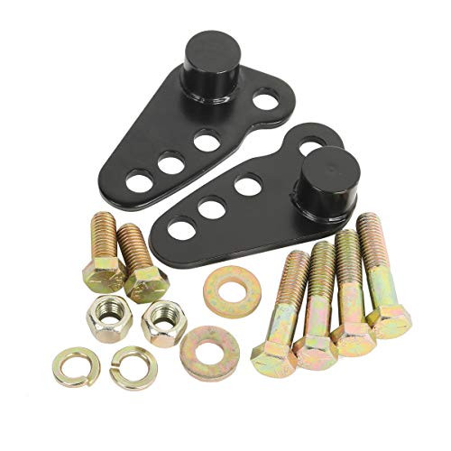 Adjustable Slam Lowering Kits 1-2" Or 1-3" Rear Kit Fits For 02-16 Harley Touring Bikes/Street Glide/Electra Glide/Ultra Glide/Road King with Hard Sad