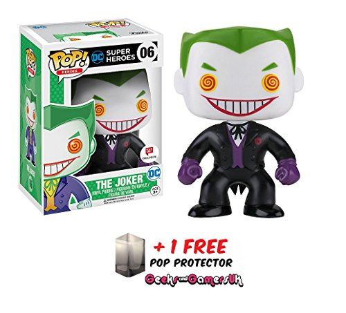 Funko Pop DC Super Heroes Black Suit Joker #06 Walgreens Exclusive