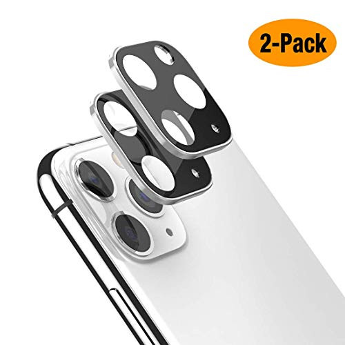 [2 Pack] Camera Lens Screen Protector for iPhone 11 Pro 5.8"/iPhone 11 Pro Max 6.5", Ultra-Thin High Definition 9H Hardness 3D Bubble-Free Anti-Scratc