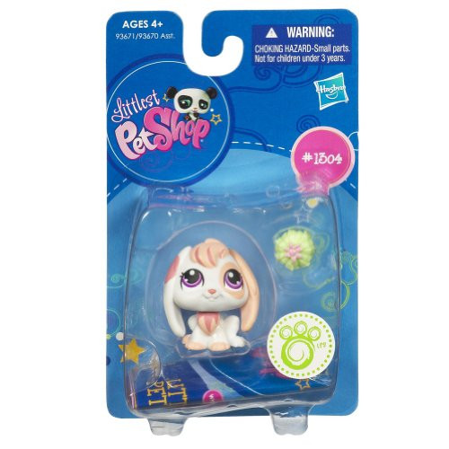 Littlest Pet Shop Get The Pets Single Figure Lop Ear Bunny