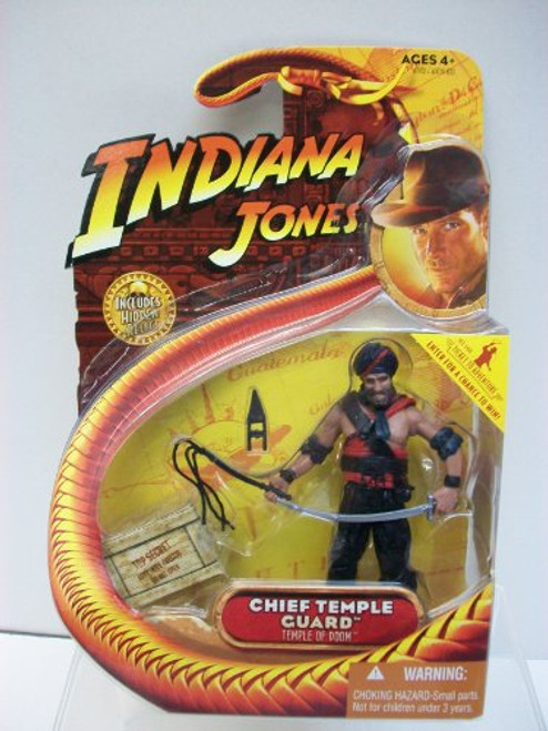 Hasbro Indiana Jones Temple of Doom Series 4 Chief Temple Guard Action Figure Hasbro Indiana Jones Temple of Doom Series 4 Chief Temple Guard Action Figure