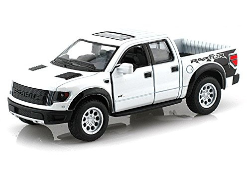 Kinsmart 2013 Ford F-150 SVT Raptor Supercrew (WHITE)
