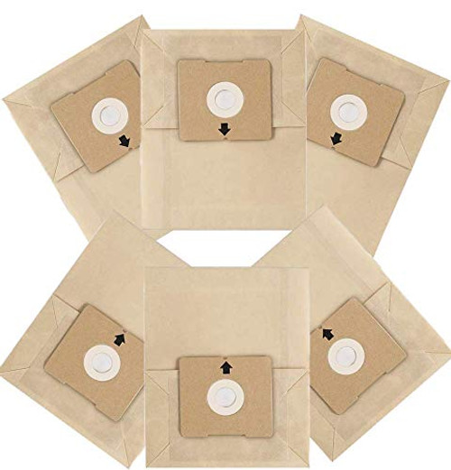 Seven-Yo Replacement Dust Bags for Bissell Zing 4122 Canister Vacuum,Compare to Part Number 213-8425 (6 Pack)