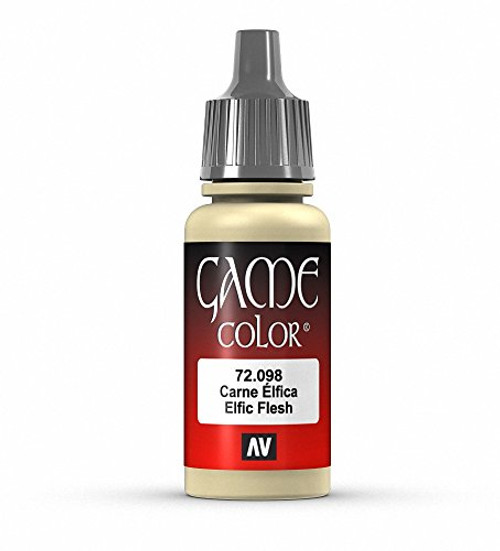 Vallejo Game Color Elfic Flesh Paint, 17ml