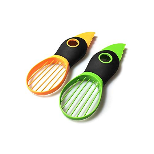 Avocado Slicer, 3 in 1 Avocado Tool Multifunctional Avocado Slicer, Avocado Pitter, Avocado Cutter Random Color