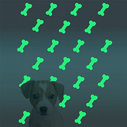 Marsway 14 Pcs Bones Luminous Sticker Removable Glow in the Dark Wall Sticker for Room Marsway 14 Pcs Bones Luminous Sticker Removable Glow in the Dark Wall Sticker for Room