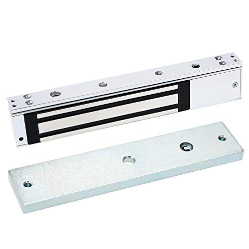 FUZADEL 280KG (600LB) Access Control System Single Door 12V Electric Lock Magnetic Electromagnetic Lock Holding Force