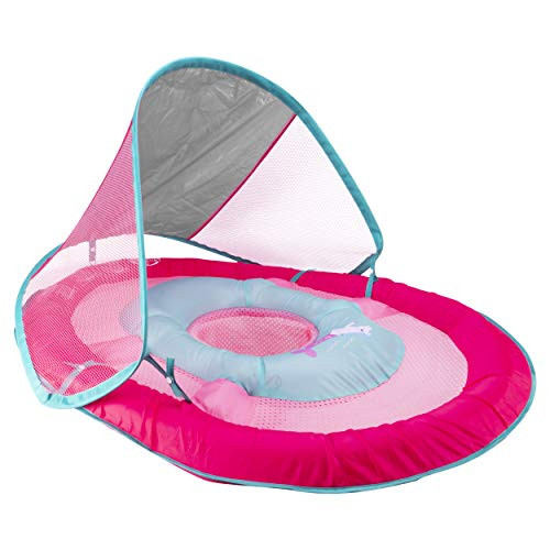 SwimWays Baby Spring Float w/ Canopy - Pink