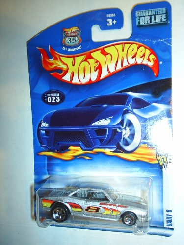 Hot Wheels 2003 First Editions -#11 Vairy 8 No 2003 on Card Small Wheel #2003-23 Collectible Collector Car Mattel 1:64 Scale