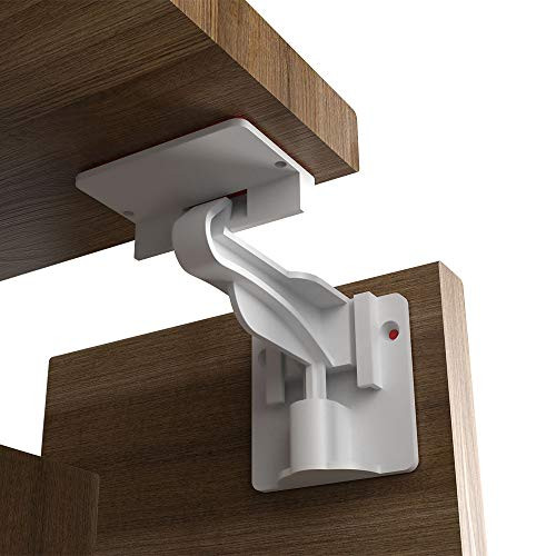 CalMyotis Child Proof Cabinet Locks, Baby Proofing Locks, Cabinet Locks Child Safety Latches with Strong Adhesive for Cabinets and Drawers, 10 Pack