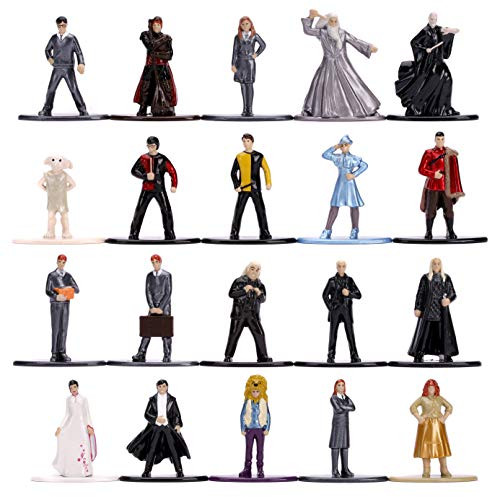 Jada Toys Nano METALFIGS Harry Potter 20-Pack Wave 4, 1.65" Die-Cast Collectible Figures 30823 Jada Toys Nano METALFIGS Harry Potter 20-Pack Wave 4, 1.65" Die-Cast Collectible Figures 30823