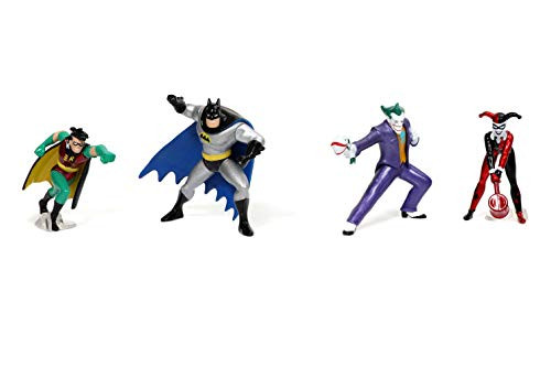 DC Comics Batman The Animated Series Diorama Scene 2.75" 4-Pack Die-cast Collectible Figurines, Toys for Kids and Adults DC Comics Batman The Animated Series Diorama Scene 2.75" 4-Pack Die-cast Collectible Figurines, Toys for Kids and Adults