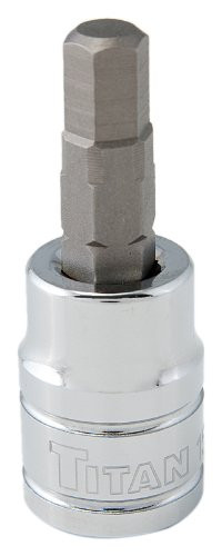 Titan 15607 3/8-Inch Drive x 7mm Hex Bit Socket