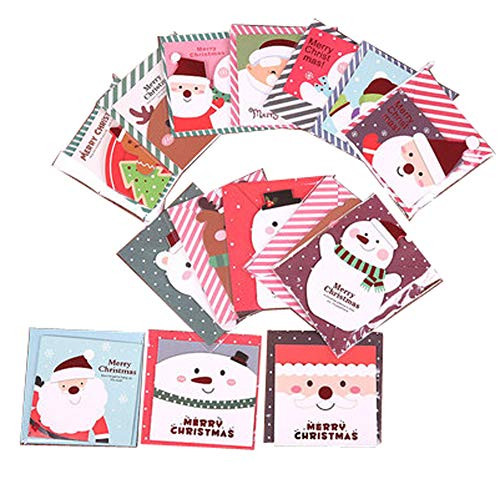 Timmor Merry Christmas Greeting Cards - Cards & Envelopes & Free Stickers, Winter Holiday Greeting Cards (16-Cards) Timmor Merry Christmas Greeting Cards - Cards & Envelopes & Free Stickers, Winter Holiday Greeting Cards (16-Cards)
