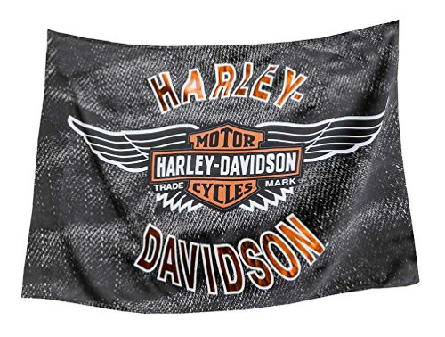 Harley-Davidson Vintage Bar & Shield Wings Estate Flag, Double Sided 17S4918