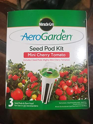 AeroGarden 800411-0208 Miracle-GRO Mighty Mini Tomato 3 Seed Pod Kit