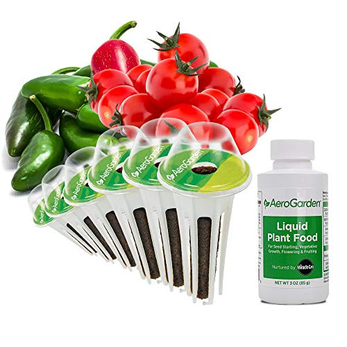 AeroGarden Salsa Garden Seed Pod Kit, 6 AeroGarden Salsa Garden Seed Pod Kit, 6