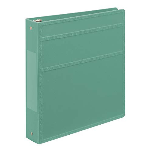 Carstens 1.5- Inch Heavy Duty 3-Ring Binder - Side Opening, Mint