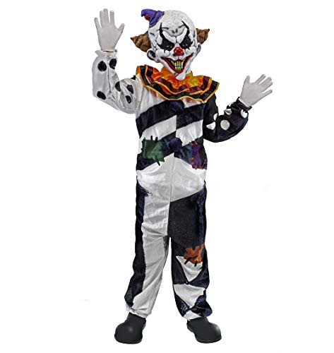 Spooktacular Creations Clown Child Costume (Medium (8-10yr)) White