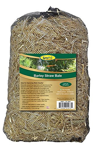 EasyPro EBS1 Barley Straw Bale for Ponds and Waterfalls, 1-Pound