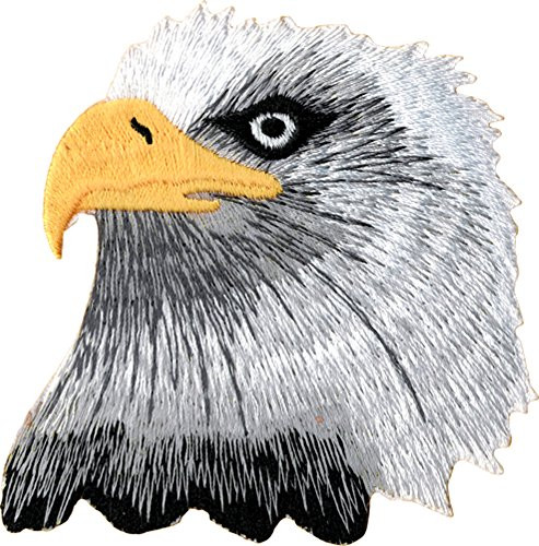 Bald American Eagle Embroidered Iron On Patch CD3540 by Cool-Patches