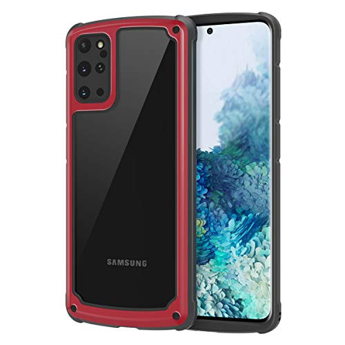 MoKo Compatible with Samsung Galaxy S20 Plus Case/ Galaxy S20+ Case, Anti-Scratch Hard PC + TPU Bumper Phone Shell Shockproof Slim Cover Fits Galaxy S