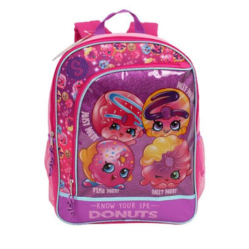 Shopkins "Know Your SPK Donuts Backpack, Pink, 16