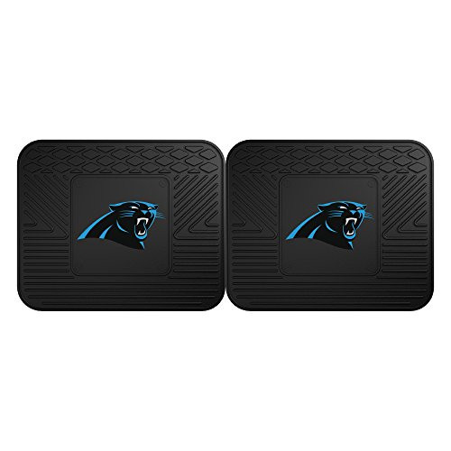 FANMATS NFL Carolina Panthers Vinyl 2-Pack Utility Mats