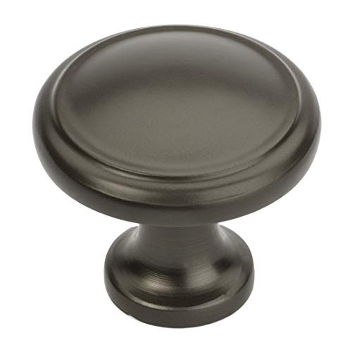 25 Pack - Cosmas 5982GPH Graphite Cabinet Hardware Round Knob - 1-1/8" Diameter