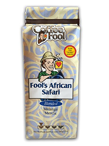 The Coffee Fool Fool's African Safari, Strong Drip Grind, 12 Ounce