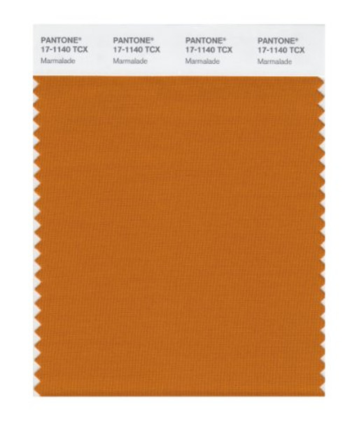 Pantone 17-1140 TCX Smart Color Swatch Card, Marmalade