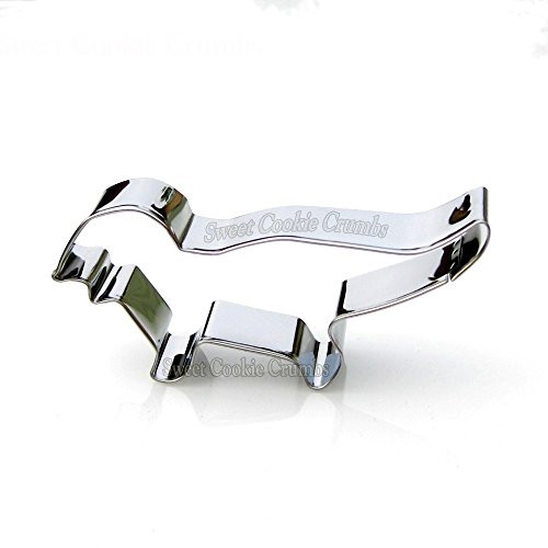 Dinosaur Velociraptor Cookie Cutter- Stainless Steel