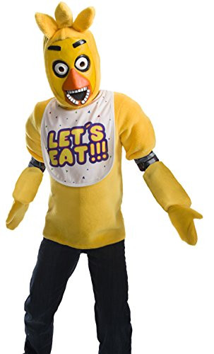 Rubie's Costume 630624-M Boys Five Nights at Freddy's Chica The Chicken Costume, Medium, Multicolor