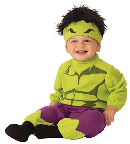 Rubie's Baby's Marvel Hulk Romper, Infant (6-12 Months)