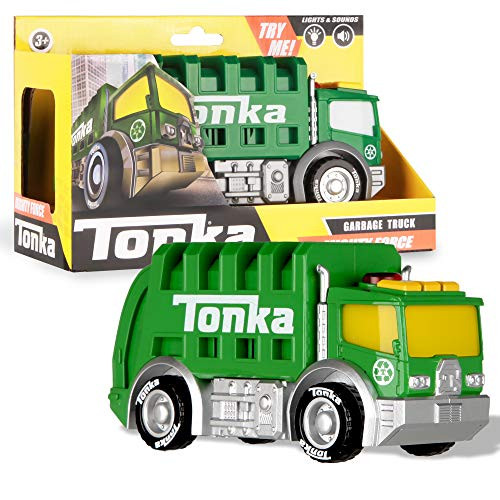 Basic Fun Tonka Mighty Force Lights & Sounds - Garbage Truck Basic Fun Tonka Mighty Force Lights & Sounds - Garbage Truck